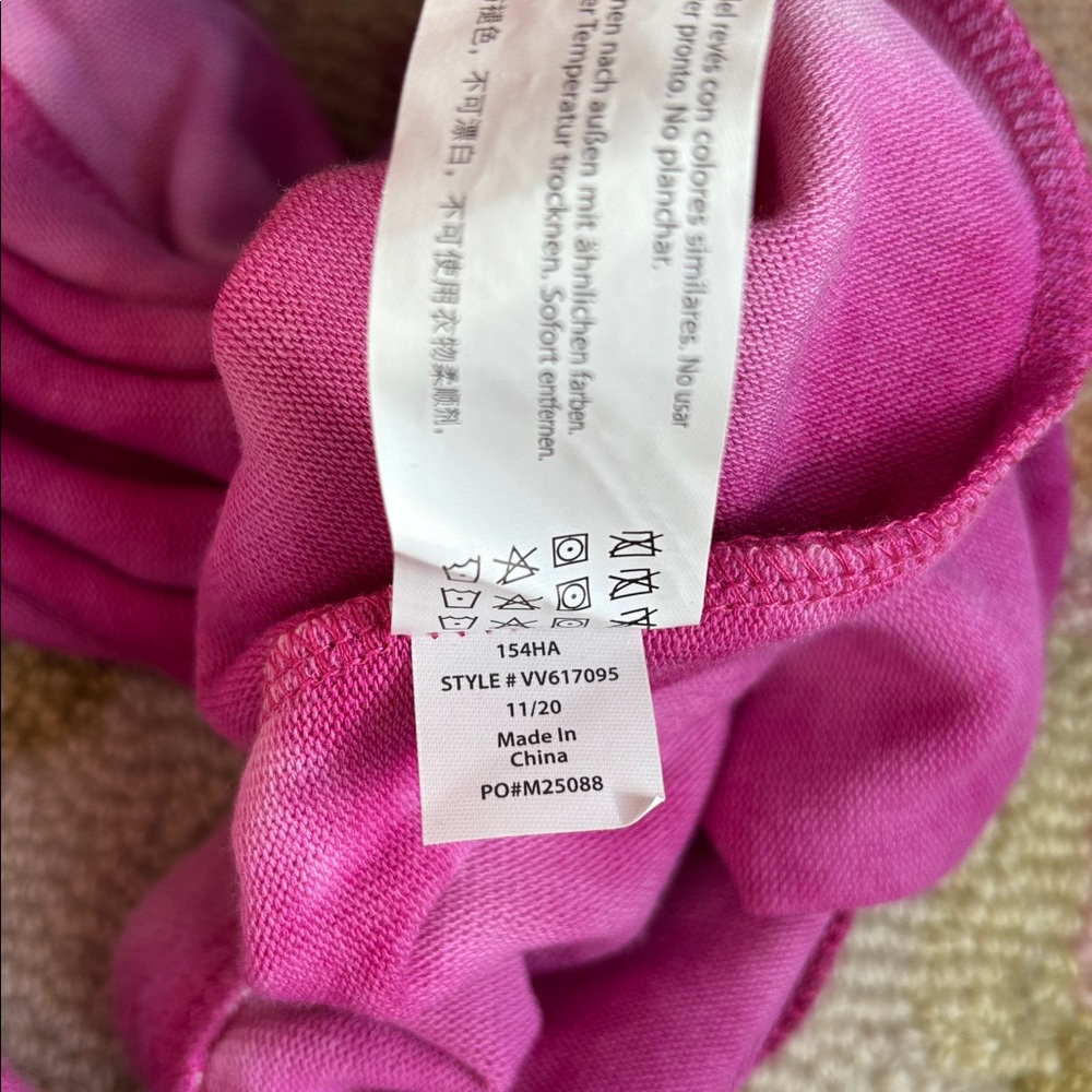 Wildfox Love Potion Knox Tie Dye Wash Hot Pink Knit Joggers LG NWT cozy comfy - Picture 7 of 14
